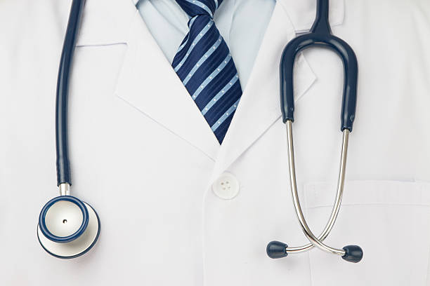 istock Close-up doctor with stethoscope 506057808