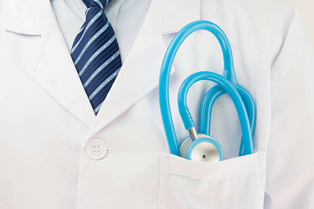 istock Doctor's stethoscope in his pocket 506058206