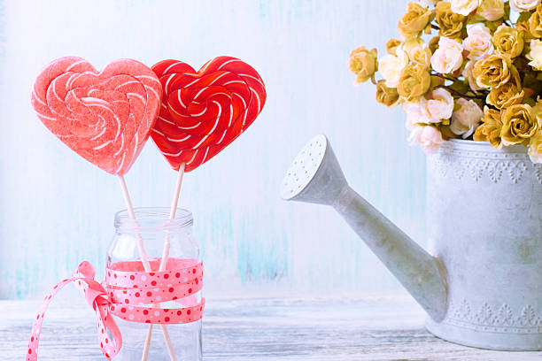 istock lollipop for Valentines Day 506061644