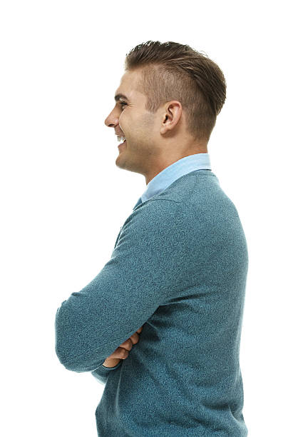 istock Smiling smart casual man looking away 506061687