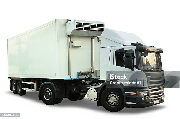 Camion Articolato - Fotografie stock e altre immagini di Bianco - Bianco, Camion articolato, Composizione orizzontale