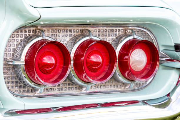istock Taillight Of American Classic Car 506063714