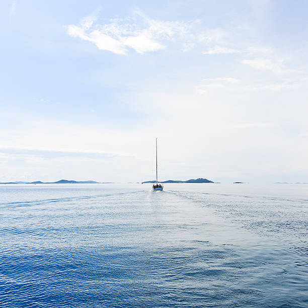 istock yacht in blue sea 506064895