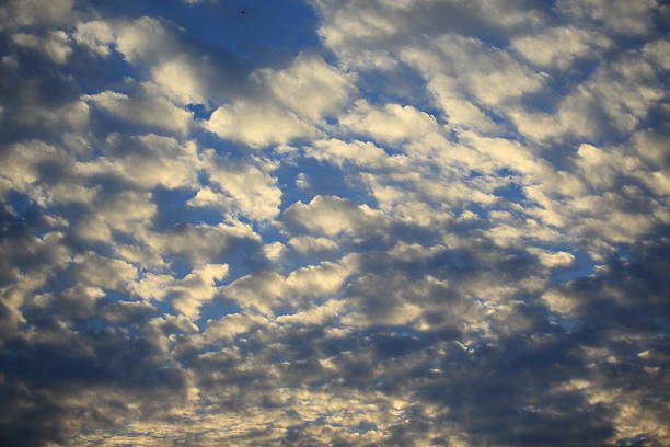 istock special Cirrocumulus cloud in evening sky 506066279