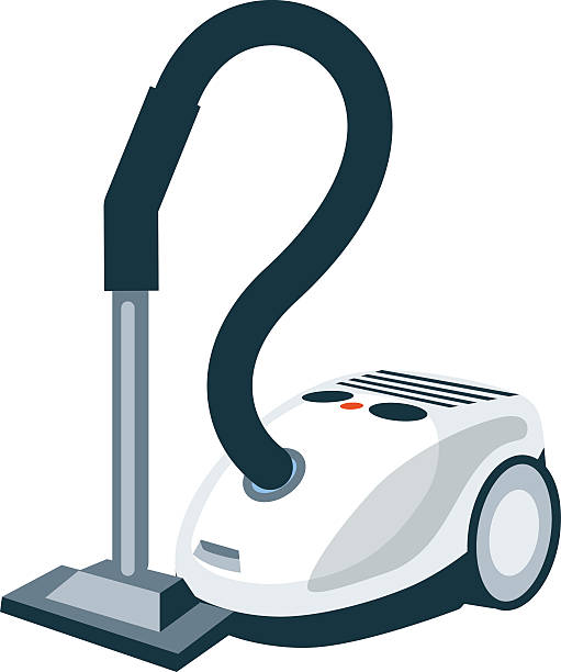 bildbanksillustrationer, clip art samt tecknat material och ikoner med home vacuum cleaner - industrislang