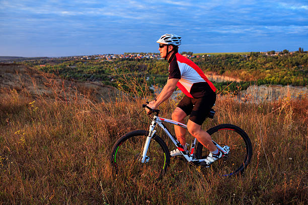 istock Cyclist on the Meadow Trail 506068664