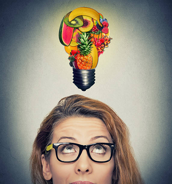 Eating healthy idea and diet tips concept