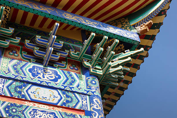istock Chinese traditional architectural painting 506097330