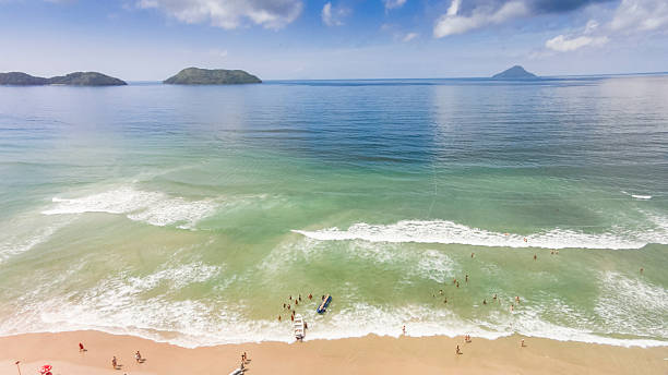 istock Aerial view of tropical beach 506097534