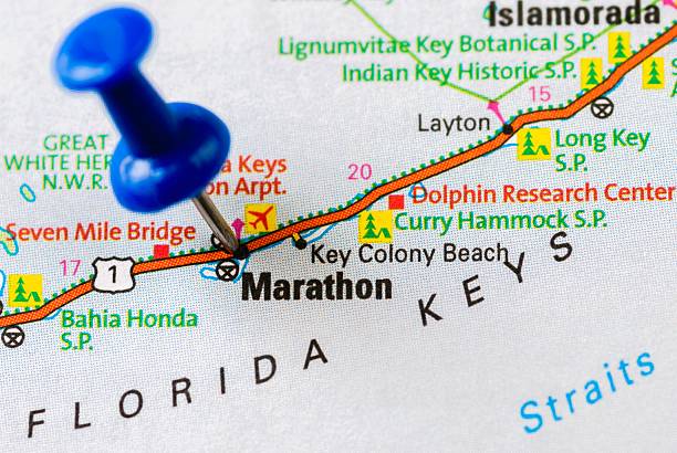 maratona key, flórida - marathon - fotografias e filmes do acervo