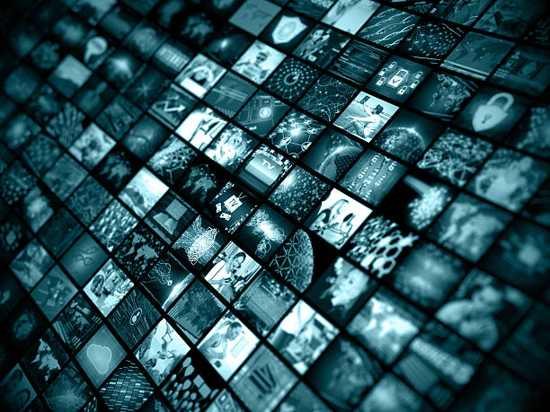 istock Media concept smart TV 506099818
