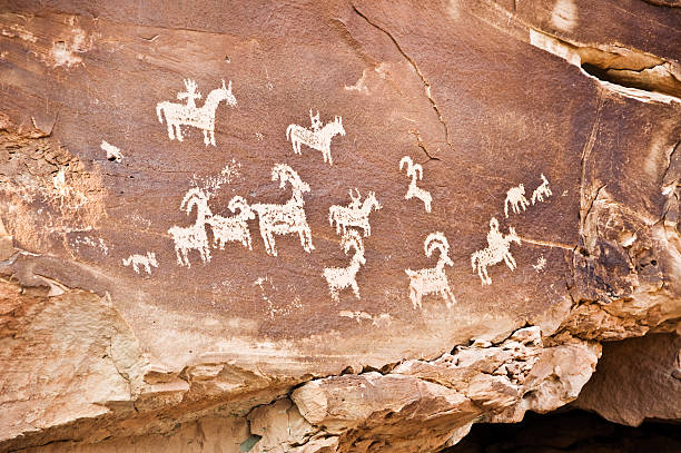 istock Petroglyphs, Arches National park, Utah, USA 506103719