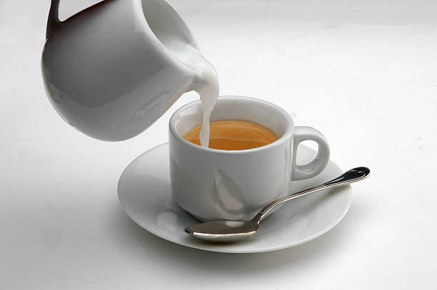 istock italian espresso cup and milk 506104956