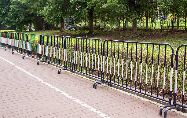 istock steel fence 506105592