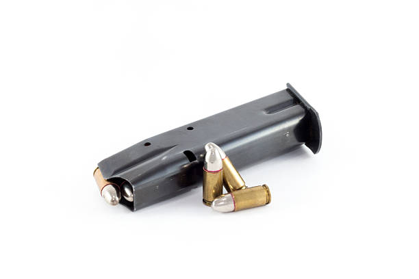 istock Gun magazine, silver bullets for werewolf hunts 506105799