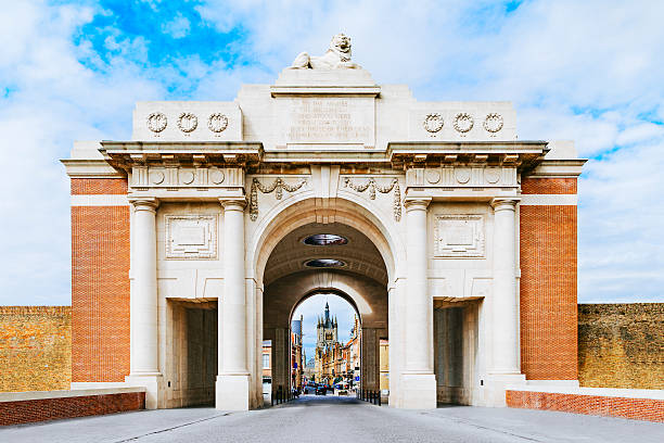 Menin Gate Ypres Stock Photo - Download Image Now - Ypres, Menin Gate,  Belgium - iStock