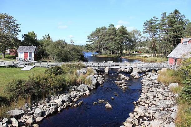 istock Scenic view of a river in Barrington, Nova Scotia,Canada 506106116