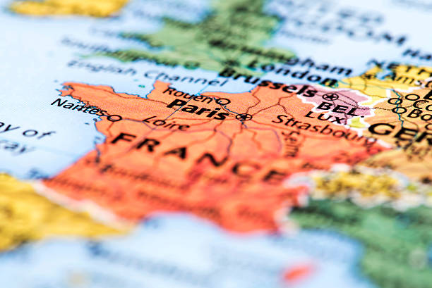 istock Map of Paris, France 506106352