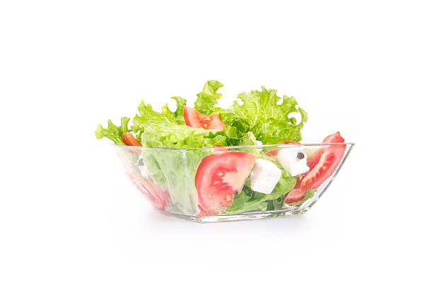 istock Salat with tomato and cheese in a bowl 506107585