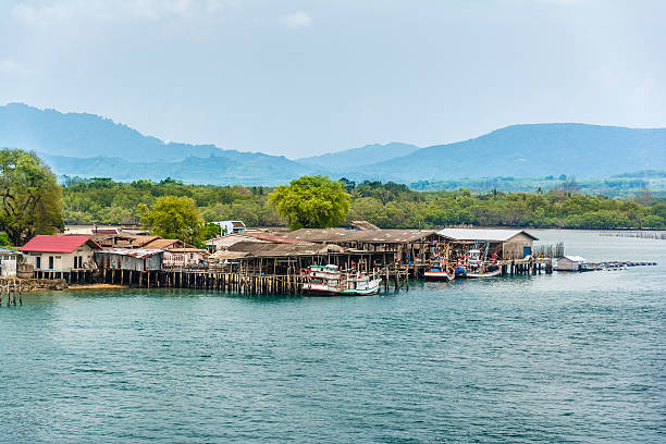 istock Fishing village. Phuket Thailand 506107733