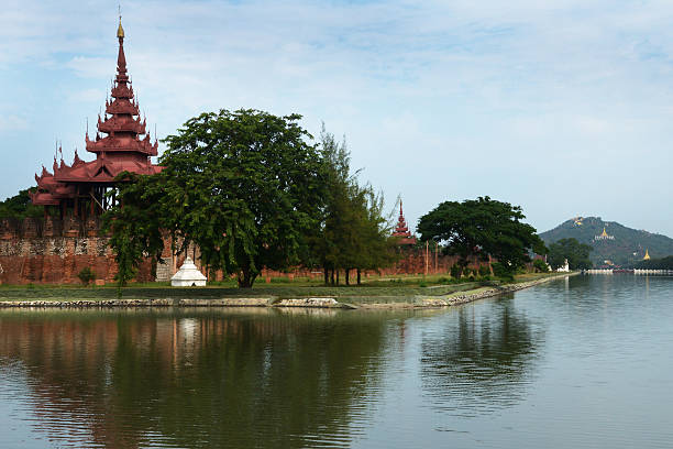 istock Mandalay Fortress Moat and Hill Myanmar 506118600
