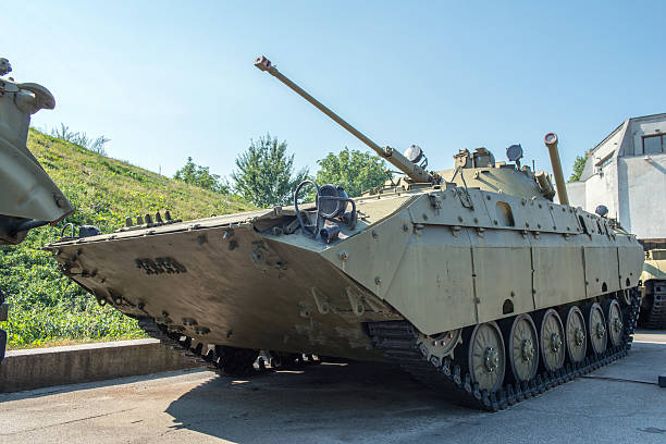 istock Tank BMD. Fighting machine of landing. 506119578
