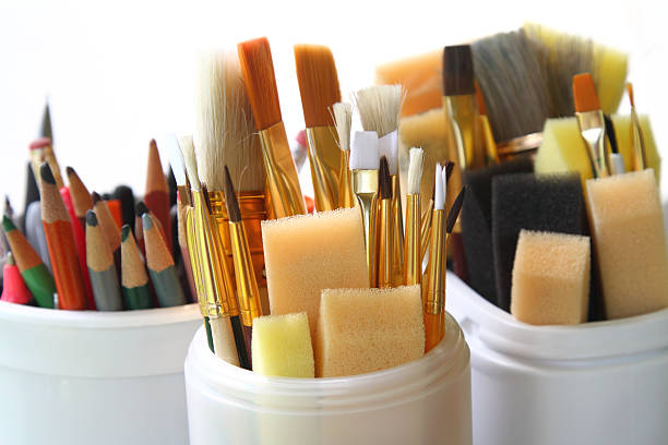 istock Art and drawing supplies 506129561