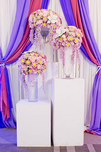 istock Beautiful flower wedding decoration 506130349