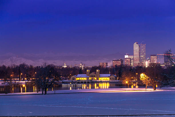 istock Denver Colorado Skyline in Snow Feb 2013 506132105