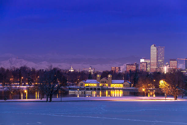 istock Denver Colorado Skyline in Snow Feb 2013 506132139