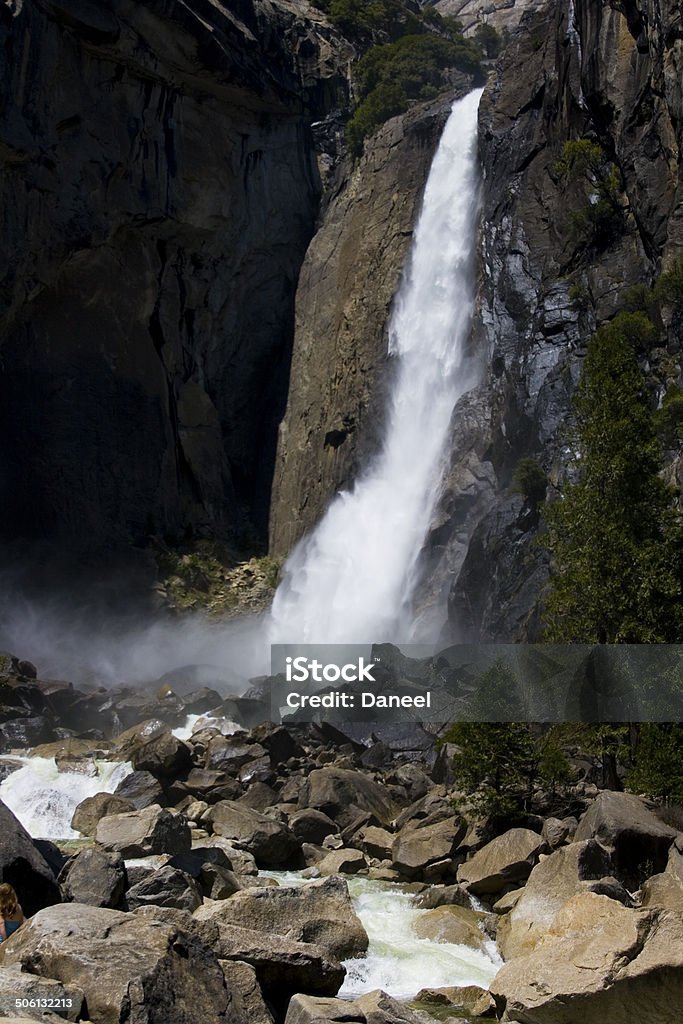 Yosemite chutes d'eau - Photo de Abstrait libre de droits