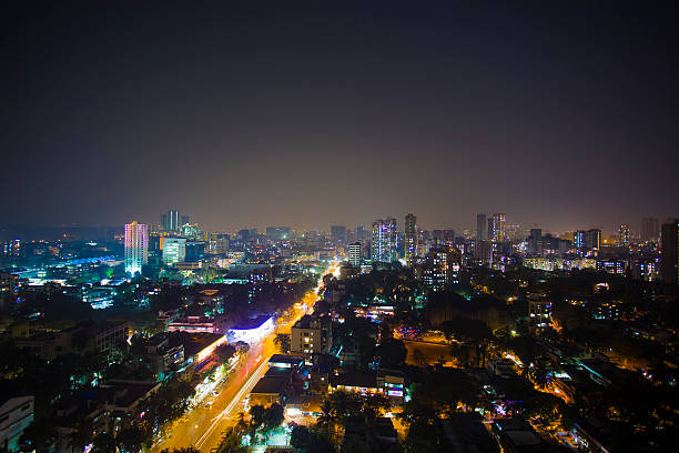 istock Top Night view of Mumbai ,India 506133208