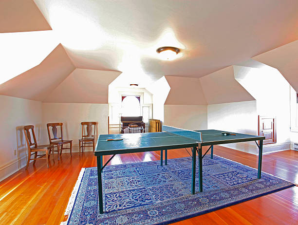 istock Entertainment room with tennis table 506133379