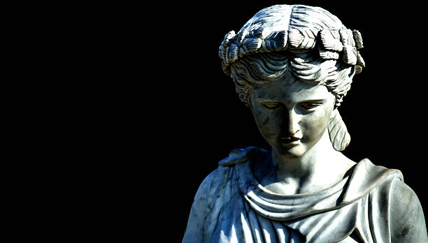 앤시언트 뷰티 - art sculpture greek culture statue 뉴스 사진 이미지