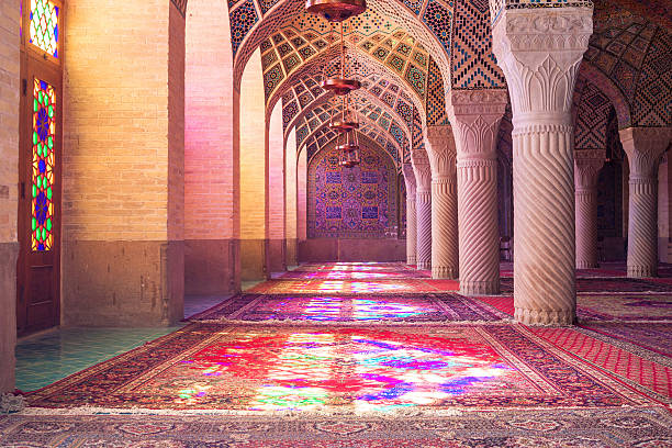 Nasir al-Mulk mosque Nasir al-Mulk mosque, Shiraz, Iran shiraz stock pictures, royalty-free photos & images