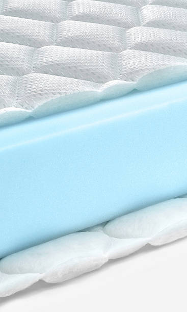 istock Memory foam - latex mattress cross section - hi quality 506138174