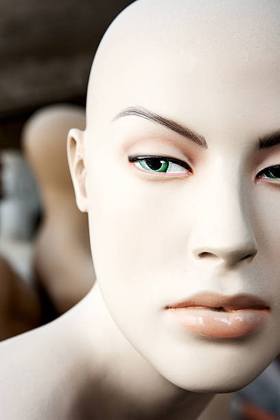 istock Close up of mannequin head 506142718