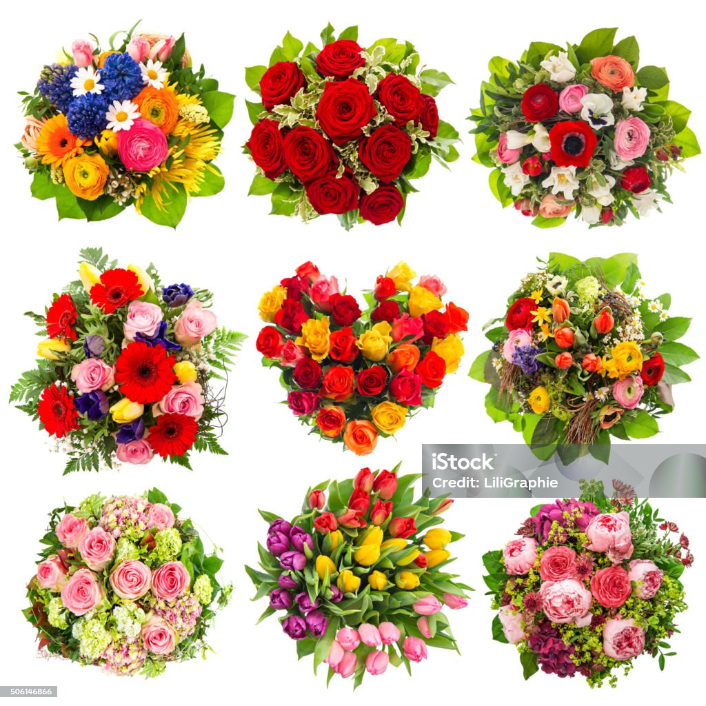 Flowers bouquet Holidays Birthday, Wedding, Valentines Flowers bouquet for Holidays Birthday, Wedding, Mother's Day, Easter, Valentines Day, Roses, Tulips, Peony Bouquet Stock Photo