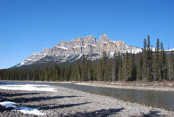 istock Castle Mountain in the Rockies 506147660