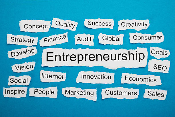 istock Word Entrepreneurship On Piece Of Torn Paper 506148292