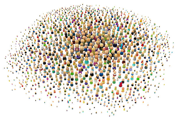 istock Cartoon Crowd, Grow 506149602