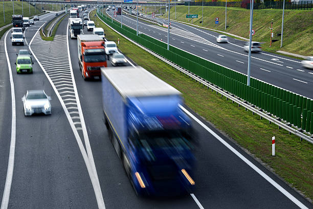 istock Four lane controlled-access highway in Poland 506149652
