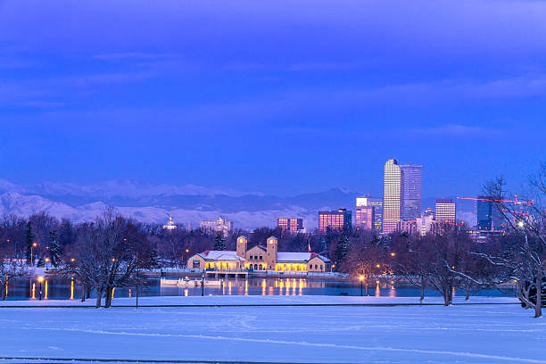 istock Denver Colorado Skyline in Snow Feb 2013 506152165