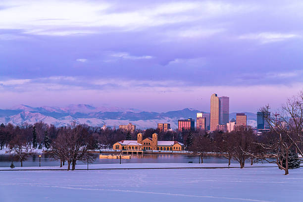 istock Denver Colorado Skyline in Snow Feb 2013 506153467