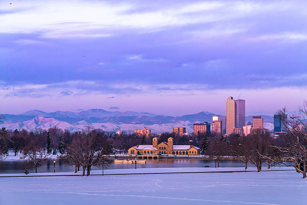 istock Denver Colorado Skyline in Snow Feb 2013 506153583