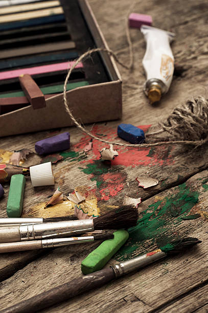 istock color paints,crayons and pencils 506153725