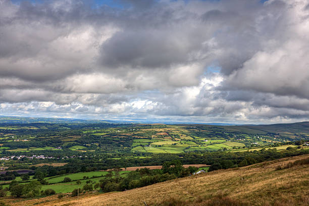 istock Panoramic view across Welsh moorland 506154851