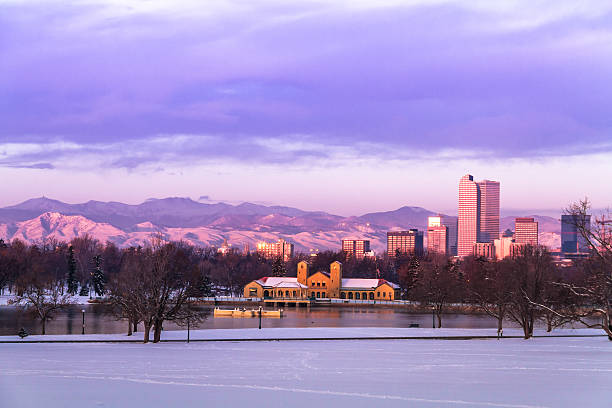 istock Denver Colorado Skyline in Snow Feb 2013 506156935