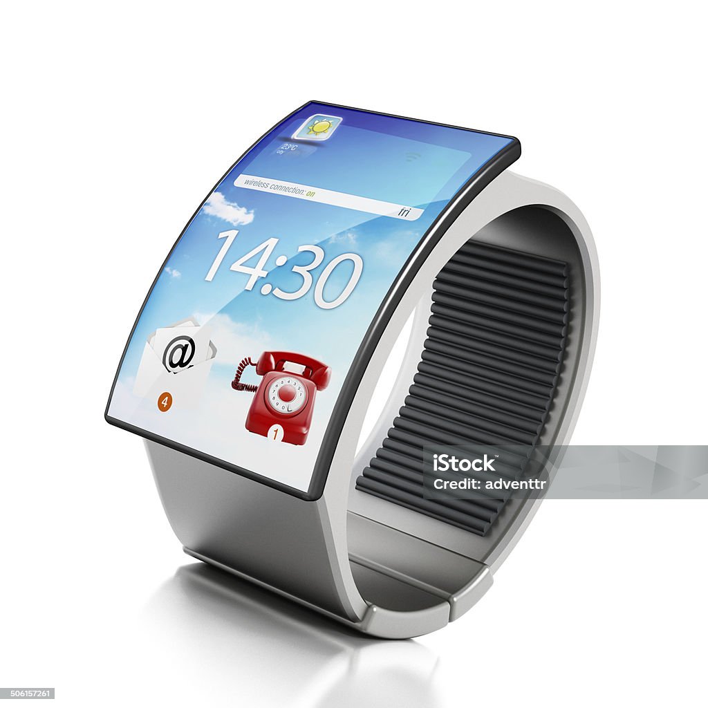 Smartwatch Generic smartwatch design. All images used in the user inferface are from my own portfolio. Smart Watch Stock Photo