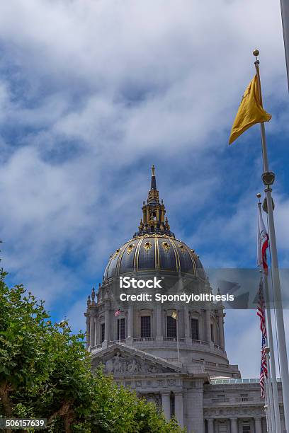San Francisco City Hall Stock Photo - Download Image Now - Architectural Column, Architectural Dome, Architectural Feature